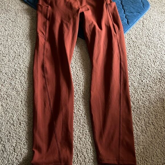 Fabletics rust leggings small - Picture 3 of 7